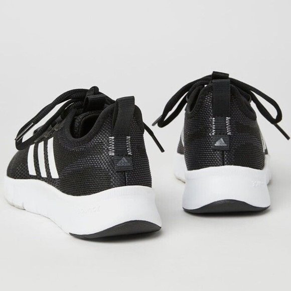 Adidas Nario Move Women's Athletic Running Trainer Sneaker Black White Shoe #050 - Picture 3 of 4